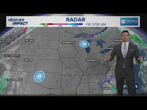 After patchy fog, beautiful fall weather is expected today across Indiana