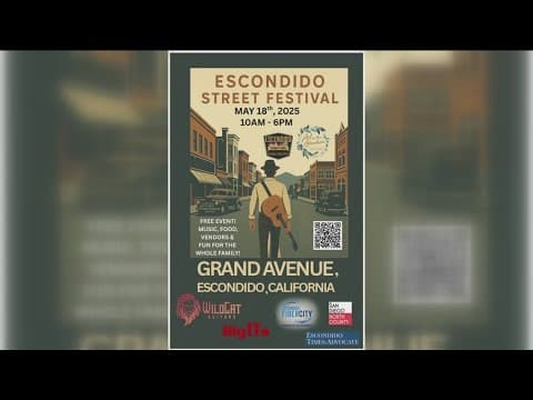 Escondido Street Festival Returns May 18 to Celebrate Revitalized Downtown