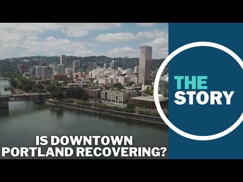 Downtown Portland's recovery is either falling flat or speeding up, depending on where you look