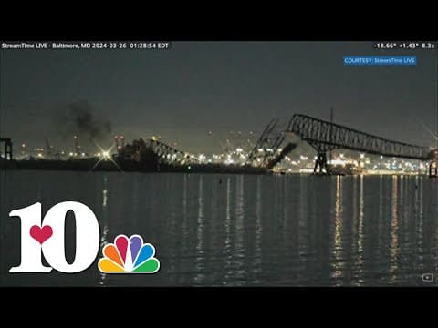 Baltimore's Key Bridge collapses after being hit by ship