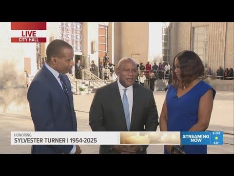 'I love him and I miss him' former HPD Chief Troy Finner remembers Sylvester Turner