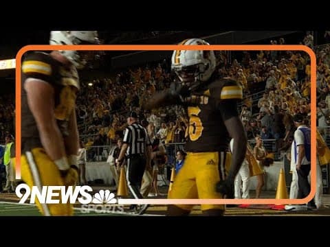 Wyoming football tops Air Force for first win of the season