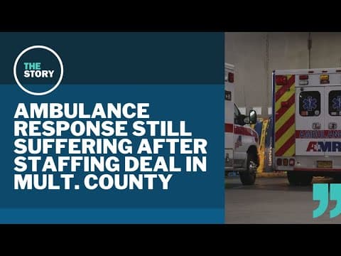 In first month of 'hybrid' ambulance staffing, Multnomah County continues to see response issues