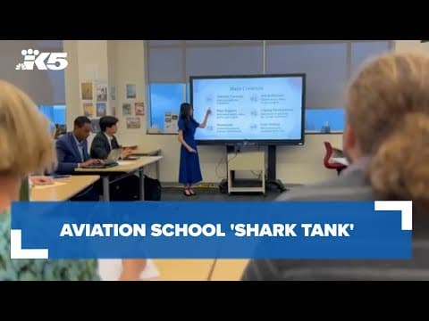 Aviation school 'Shark Tank'