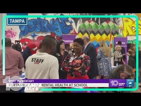 Partnership for mental health at Tampa school