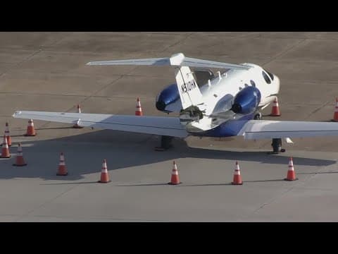 Two private jets collide at Hobby Airport, ground stop issued
