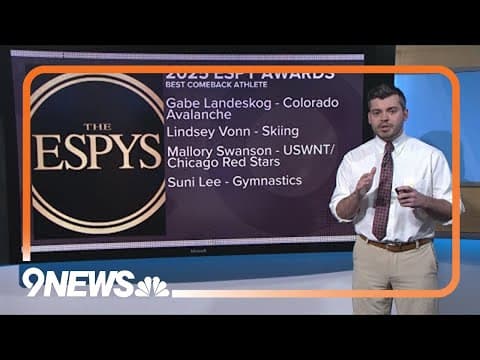 Many Colorado athletes nominated at ESPY Awards