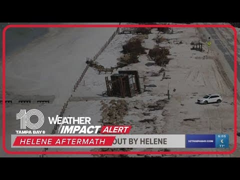 Bradenton Beach wiped out by Helene