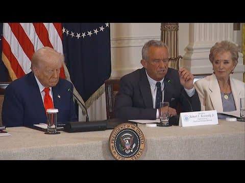 White House acknowledges problems in RFK Jr.'s MAHA report