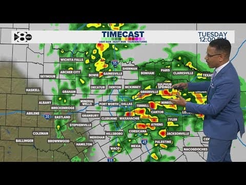 DFW Weather: More storms move into North Texas this week