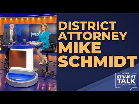 Multnomah County District Attorney Mike Schmidt on why he's running for re-election despite mountain