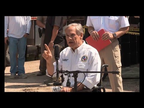 'Word choice of losers' | Gov. Abbott responds to question about who is to blame after deadly floods