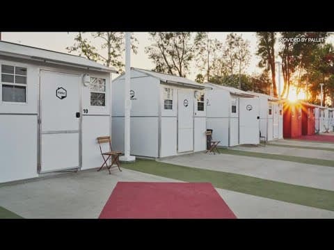 Chula Vista breaks ground on 'pallet homes' shelter for homeless