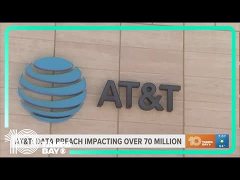 Data breach impacting over 70 million At&T customers