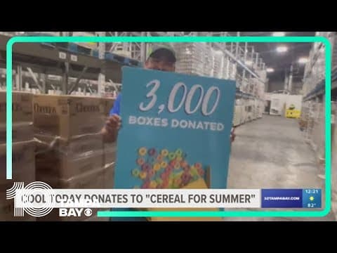 Cool Today donates to Cereal for Summer