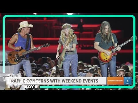 Heading to Tampa this weekend? Jam-packed event schedule prompts warning about traffic, detours