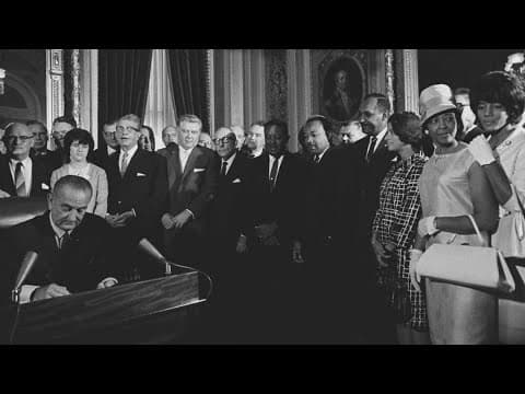 Trailblazing legislation passed on this day in 1964 | Black History Month
