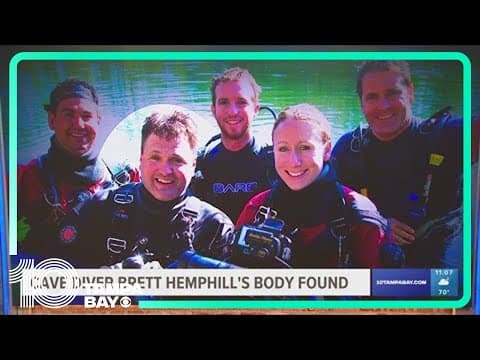Dade City cave diver Brett Hemphill's body found