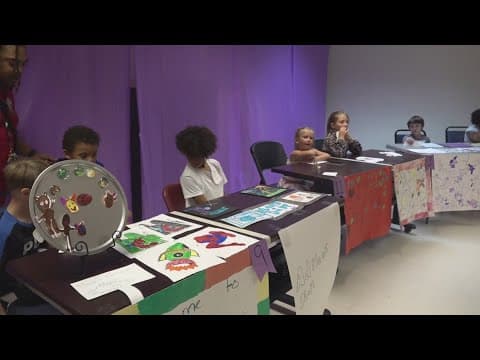 Columbus summer camp hones children's creative skills as their mothers focus on recovery