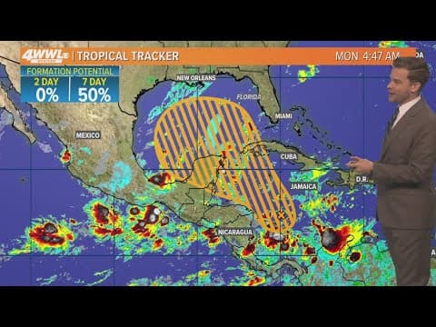 New Orleans Weather: Week starts dry, but rain returns by Thursday