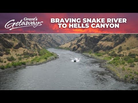 Adventuring down the deepest gorge in America via the Snake River
