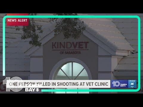 2 dead in apparent murder-suicide shooting at Sarasota vet clinic