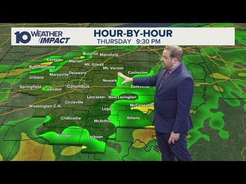 Cloudy skies, evening showers & storms | Afternoon weather forecast for Columbus, OH (April 3, 2025)