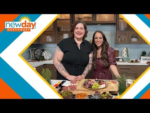 Building a grazing board with Everett's Whippoorwill Grazing Co. - New Day NW