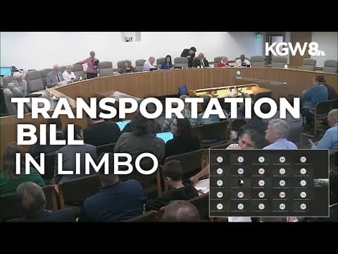 Oregon transportation bill may die as legislative session nears end