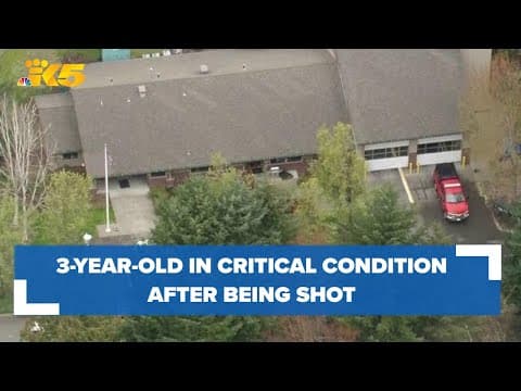 3-year-old shot in Tukwila in critical condition