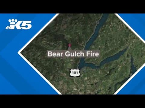 Officials: Wildfire near Lake Cushman blocking popular recreation areas was human-caused