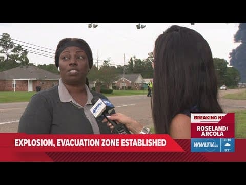 'The fumes are very heavy out here': Roseland Residents Describe Blasts, Heavy Fumes After Plant Exp