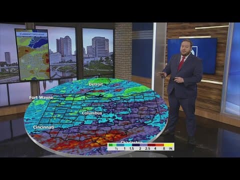 Rain makes dent but falls short of breaking central Ohio drought