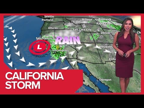 California Weather Today: Storm Forecast | Weather Impact Alert