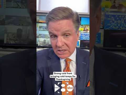 DFW Weather: Strong cold front bringing cold temps for Thanksgiving