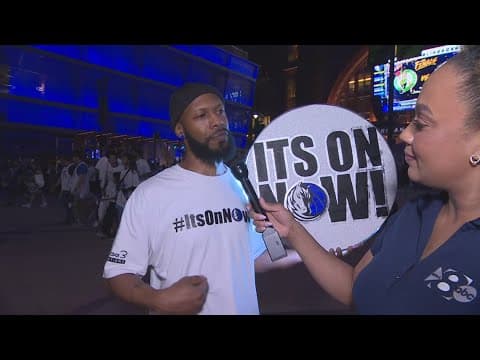 Dallas fans leave American Airlines Center after Game 3 loss to Boston Celtics