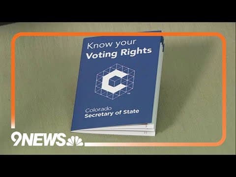 Colorado democrats release new booklet on voter rights