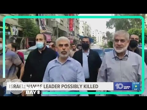 Hamas leader possibly killed, Israeli military says