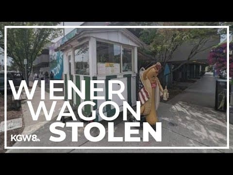 Vancouver 'Wiener Wagon' food cart recovered at North Portland squatter house