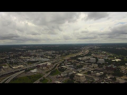 TIMELAPSE: Clouds roll through Fort Worth, Texas (June 2025)
