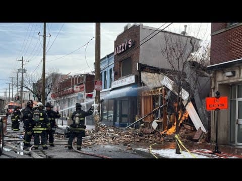 Smoke visible from explosion in Southeast DC