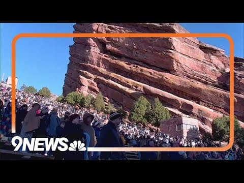 Red Rocks had quite the lineup on Sunday