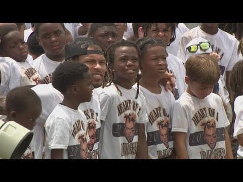 N.O. Saints Tyrann Mathieu hosts annual "Heart of a Badger" camp