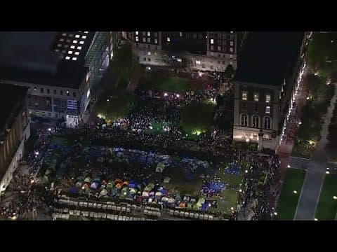 Columbia University students face new deadline to remove protest encampments