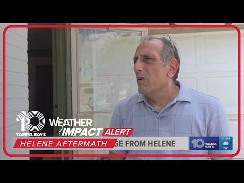 'It just kept rising': St. Pete Beach man survives storm surge from Helene