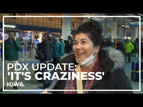 Icy conditions continue to impact Saturday flights out of PDX