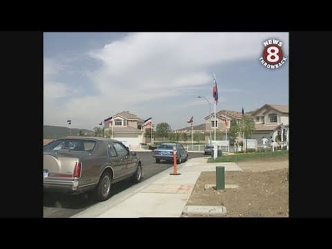 New homes in Sabre Springs in San Diego 1992