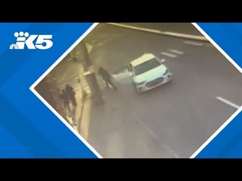 ‘Targeted’ shooting outside Seattle Church caught on camera