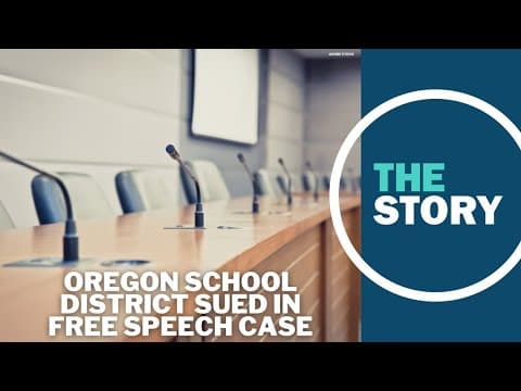 Oregon district sued under the First Amendment after mom was barred from school board meetings