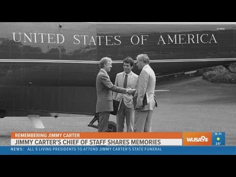 President Jimmy Carter's chief of staff reflects on time in office